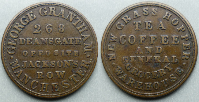 Manchester, George Grantham grocer W3300b varient